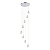 Подвесная светодиодная люстра ST Luce Cascato SL6114.103.08