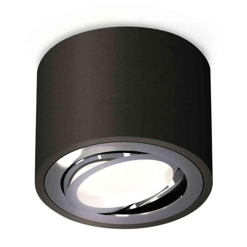 Комплект накладного светильника Ambrella light Techno Spot XS7511003 SBK/PSL черный песок/серебро полированное (C7511, N7003) Комплект накладного светильника Ambrella light Techno Spot XS7511003 SBK/PSL черный песок/серебро полированное (C7511, N7003)