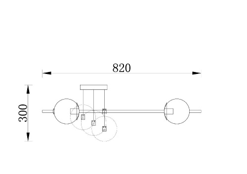 Подвесной светильник Freya FR5205PL-08BS Подвесной светильник Freya FR5205PL-08BS
