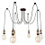 Подвесная люстра Loft IT Spider Loft1162A/6
