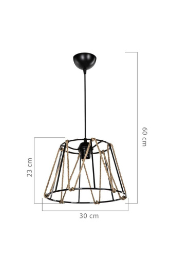 Подвесной светильник Toplight Georgiana TL1607H-01BK