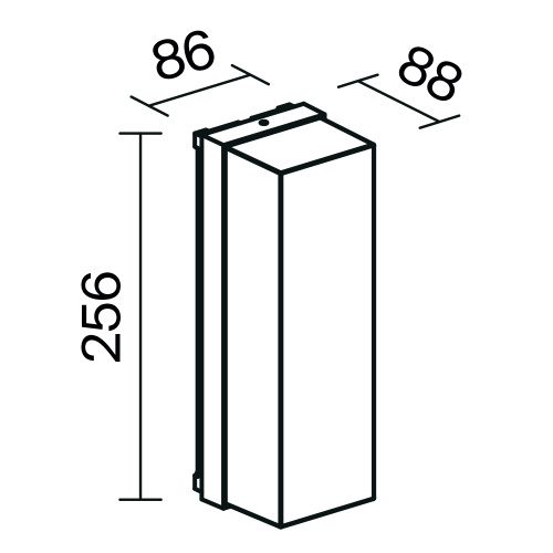 Настенный светильник (бра) Outdoor O450WL-01GF
