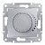 Диммер поворотный емкостный проходной Schneider Electric Sedna 60-500W SDN2200560