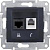 Розетка телефонная RJ-11 и Ethernet RJ-45 Schneider Electric Sedna UTP SDN5200170