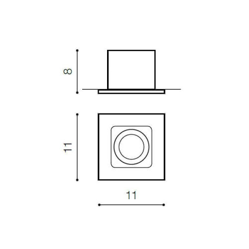 Встраиваемый светильник Azzardo Cesar AZ1152