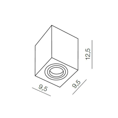 Накладной светильник Azzardo Eloy AZ0929