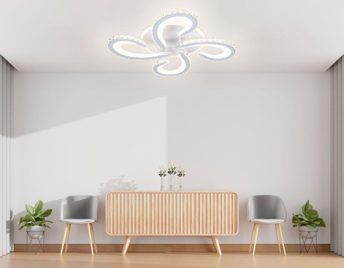 Потолочная светодиодная люстра Ambrella light Acrylica Ice FA1702 Потолочная светодиодная люстра Ambrella light Acrylica Ice FA1702