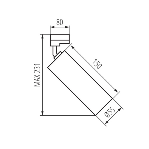 Лампа светодиодная Gauss E14 8W 6500K матовая 33138