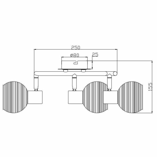 Спот Rivoli Medeya 7029-733 Б0047125