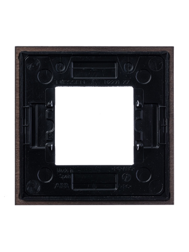 Рамка 1-постовая ABB Zenit венге 2CLA227100N2101