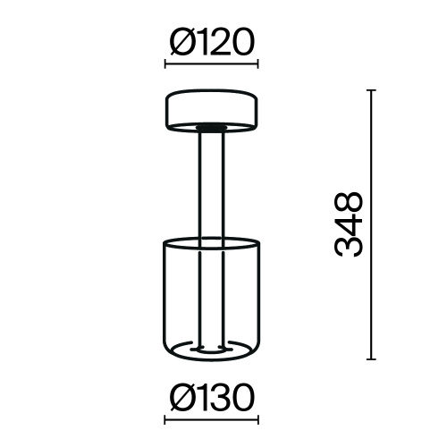 Аккумуляторный светильник Maytoni MOD229TL-L3B3K3
