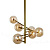 Люстра MX19009070-6B gold