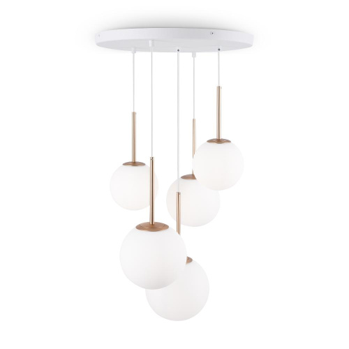 Подвесная люстра Maytoni Basic form MOD321PL-05G Подвесная люстра Maytoni Basic form MOD321PL-05G