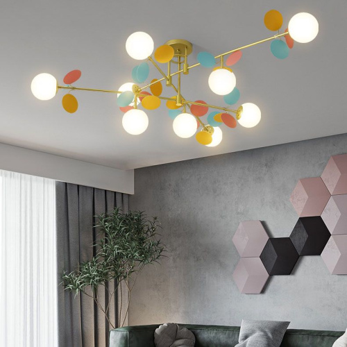 Потолочная Люстра Matisse B D120 Black Multicolor By Imperiumloft