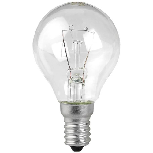 Лампа накаливания ЭРА E14 60W 2700K прозрачная ЛОН ДШ60-230-E14-CL