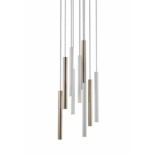 Подвесной светодиодный светильник Zumaline Loya P0461-09C-B5SB