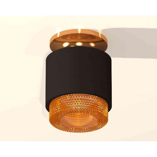 Комплект накладного светильника Ambrella light Techno Spot XS7511122 SBK/PYG/CF черный песок/золото желтое полированное/кофе (N7929, C7511, N7195) Комплект накладного светильника Ambrella light Techno Spot XS7511122 SBK/PYG/CF черный песок/золото желтое полированное/кофе (N7929, C7511, N7195)