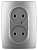 Розетка ЭРА 12 2x2P 16A 250V 12-2107-03 Б0031240
