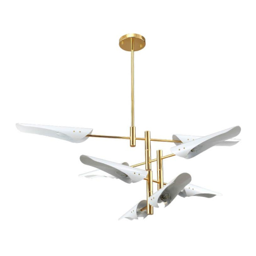 Подвесная люстра Crystal Lux Rafael SP8 Gold Подвесная люстра Crystal Lux Rafael SP8 Gold