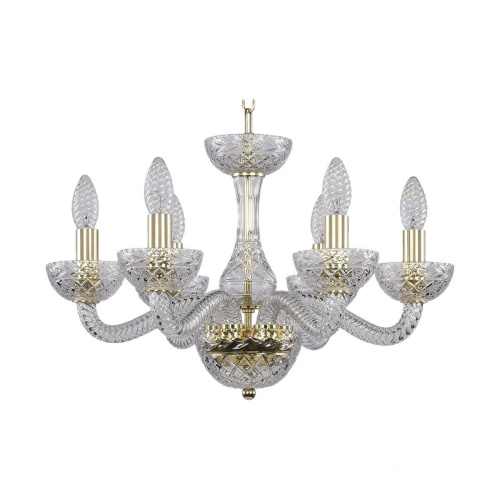 Подвесная люстра Bohemia Ivele 1311/6/165 G Cl/Clear/M-1F Подвесная люстра Bohemia Ivele 1311/6/165 G Cl/Clear/M-1F
