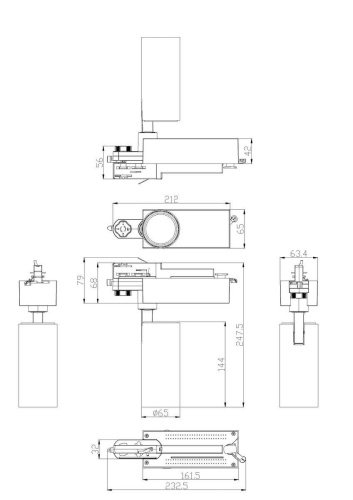 Трековый светодиодный светильник ЭРА SТR-30-36-30K-B20 Б0049778