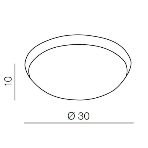 Накладной светильник Azzardo Rita AZ1307 Накладной светильник Azzardo Rita AZ1307