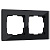 Рамка Werkel Favorit на 2 поста черный WL01-Frame-02 4690389063404
