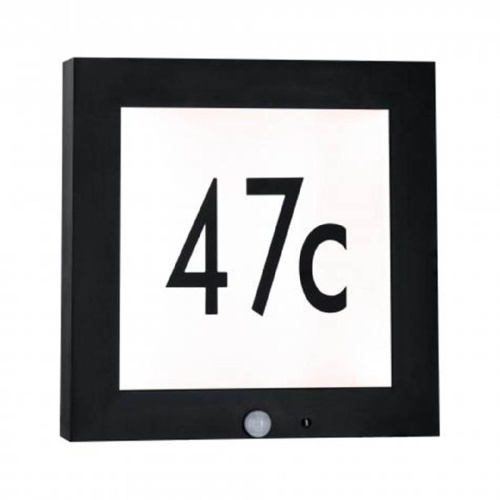 Уличный настенный светодиодный светильник Paulmann Panel Bewegungsm 94255