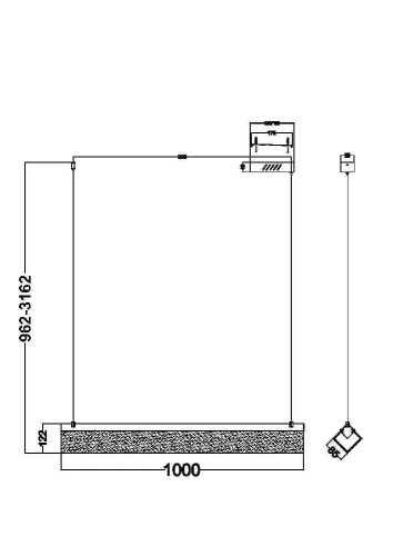 Подвесной светильник Maytoni MOD250PL-L36BS3K