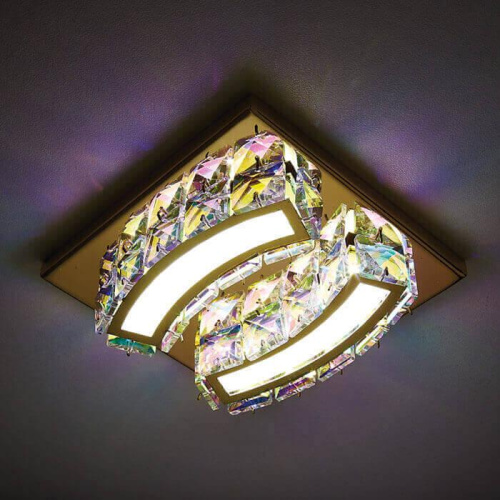 Встраиваемый светодиодный светильник Ambrella light LED S70 PR/G 4W 4200K LED