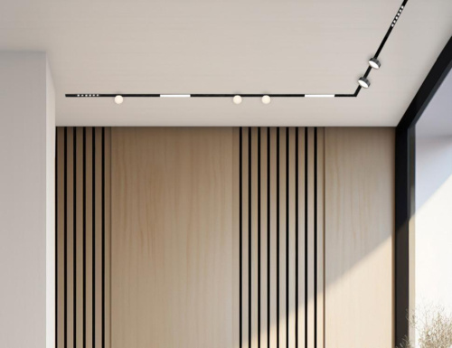 Трековый светодиодный светильник Italline IT012-5028 black 3000K