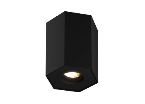 Потолочный светильник Zumaline Polygon cl r 20077-BK