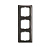 Рамка 3-постовая ABB Basic55 chateau-черный 2CKA001725A1508