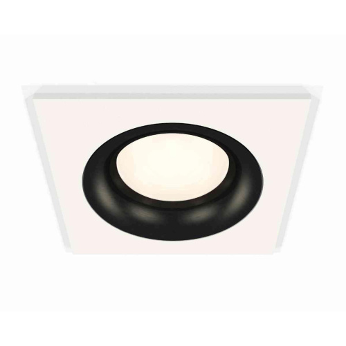 Комплект встраиваемого светильника Ambrella light Techno Spot XC7631002 SWH/PBK белый песок/черный полированный (C7631, N7011)