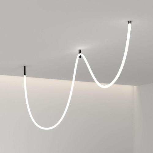 Крепления подвесные для гибкого неона Elektrostandard Full Light FL 2820 черный a063437 Крепления подвесные для гибкого неона Elektrostandard Full Light FL 2820 черный a063437