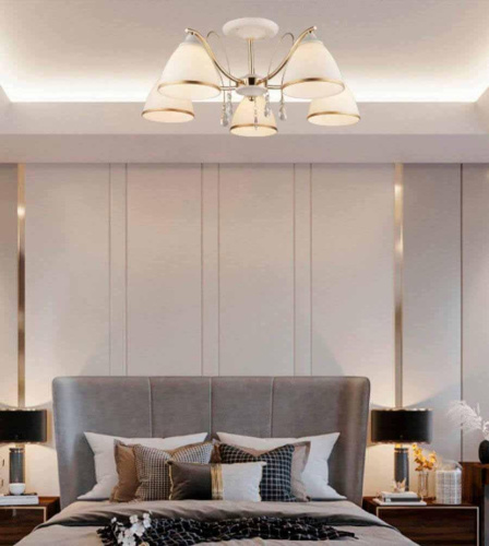 Потолочная люстра Seven Fires Dzintars WD3523/5C-WT-FGD-WT