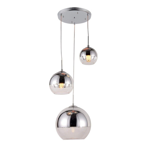 Подвесная люстра Lumina Deco Veroni LDP 1029-3 CHR Подвесная люстра Lumina Deco Veroni LDP 1029-3 CHR