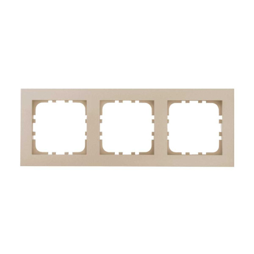 Рамка 3-постовая LK Studio (шампань) LK80 FLAT, 844306-1