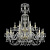 Подвесная люстра Bohemia Ivele 1402/12+6/300/XL-91/2d G