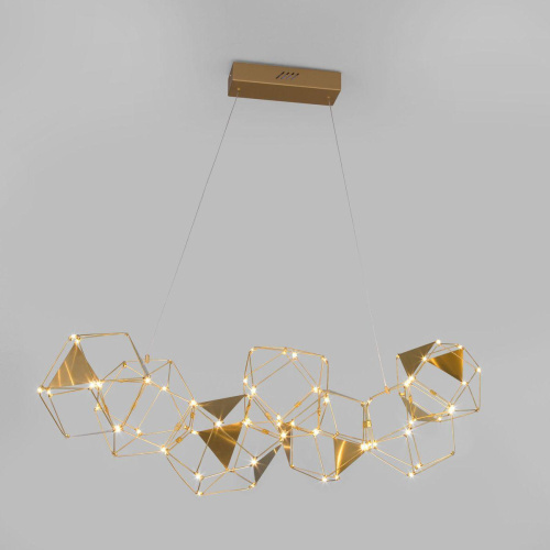 Подвесной светодиодный светильник Eurosvet Uma 90368/7 медь Подвесной светодиодный светильник Eurosvet Uma 90368/7 медь