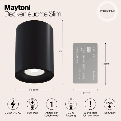 Потолочный светильник Maytoni Alfa C012CL-01B Потолочный светильник Maytoni Alfa C012CL-01B