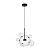 Подвесной светодиодный светильник Lumina Deco Neroni LDP 6016-5+1 BK