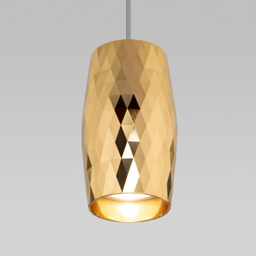 Подвесной светодиодный светильник Eurosvet Bonaldo 50246/1 Led золото Подвесной светодиодный светильник Eurosvet Bonaldo 50246/1 Led золото