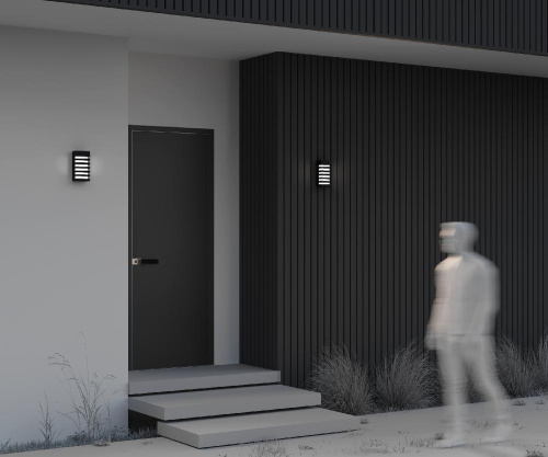 Настенный светильник (бра) Outdoor O034WL-01B