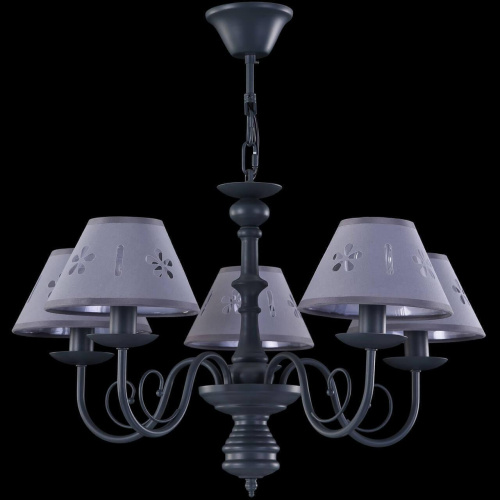 Подвесная люстра Freya Emily FR2537PL-05GR Подвесная люстра Freya Emily FR2537PL-05GR