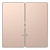 Клавиша двойная Schneider Electric Merten D-Life MTN3420-6051
