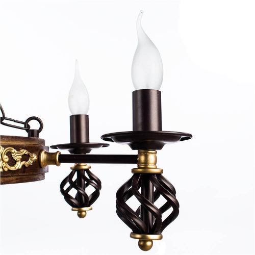 Подвесная люстра Arte Lamp Cartwheel A4550LM-6CK Подвесная люстра Arte Lamp Cartwheel A4550LM-6CK