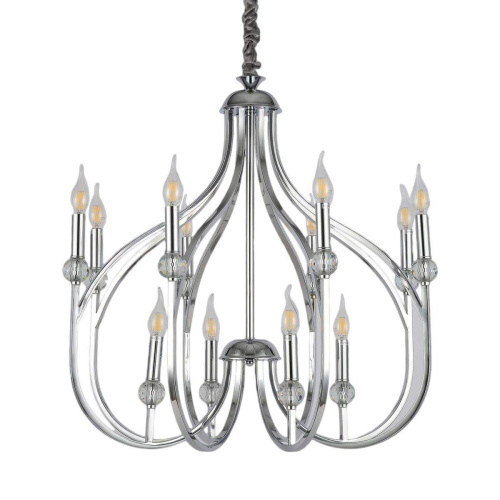 Подвесная люстра Lumina Deco Archetype LDP 1250-12 CHR Подвесная люстра Lumina Deco Archetype LDP 1250-12 CHR