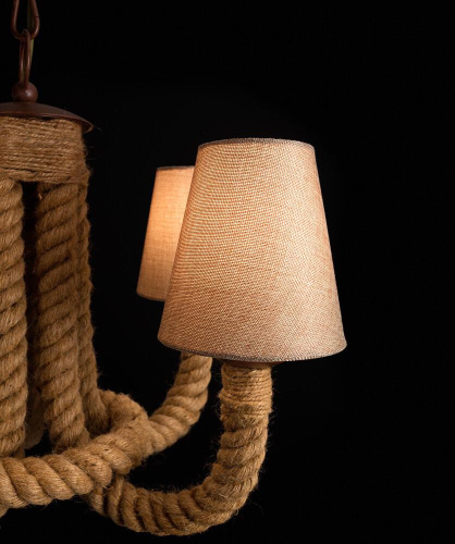 Подвесная люстра Arte Lamp Corda A8958LM-5BR Подвесная люстра Arte Lamp Corda A8958LM-5BR