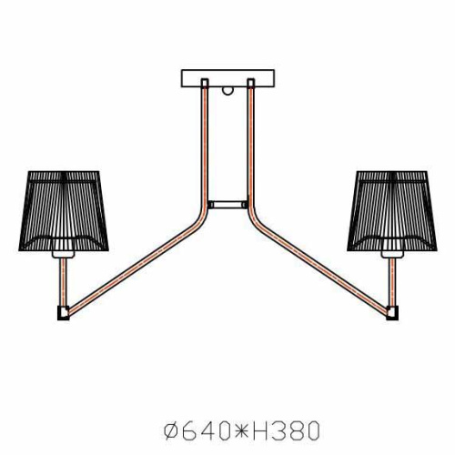 Потолочная люстра Rivoli Grazioso 3023-305 Б0038052